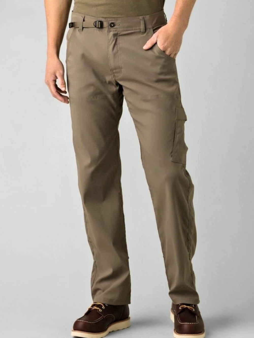 Prana Stretch Zion Relaxed Cargo Pants Brown/Tan, Gorpcore, Hiking, Men's 40X32